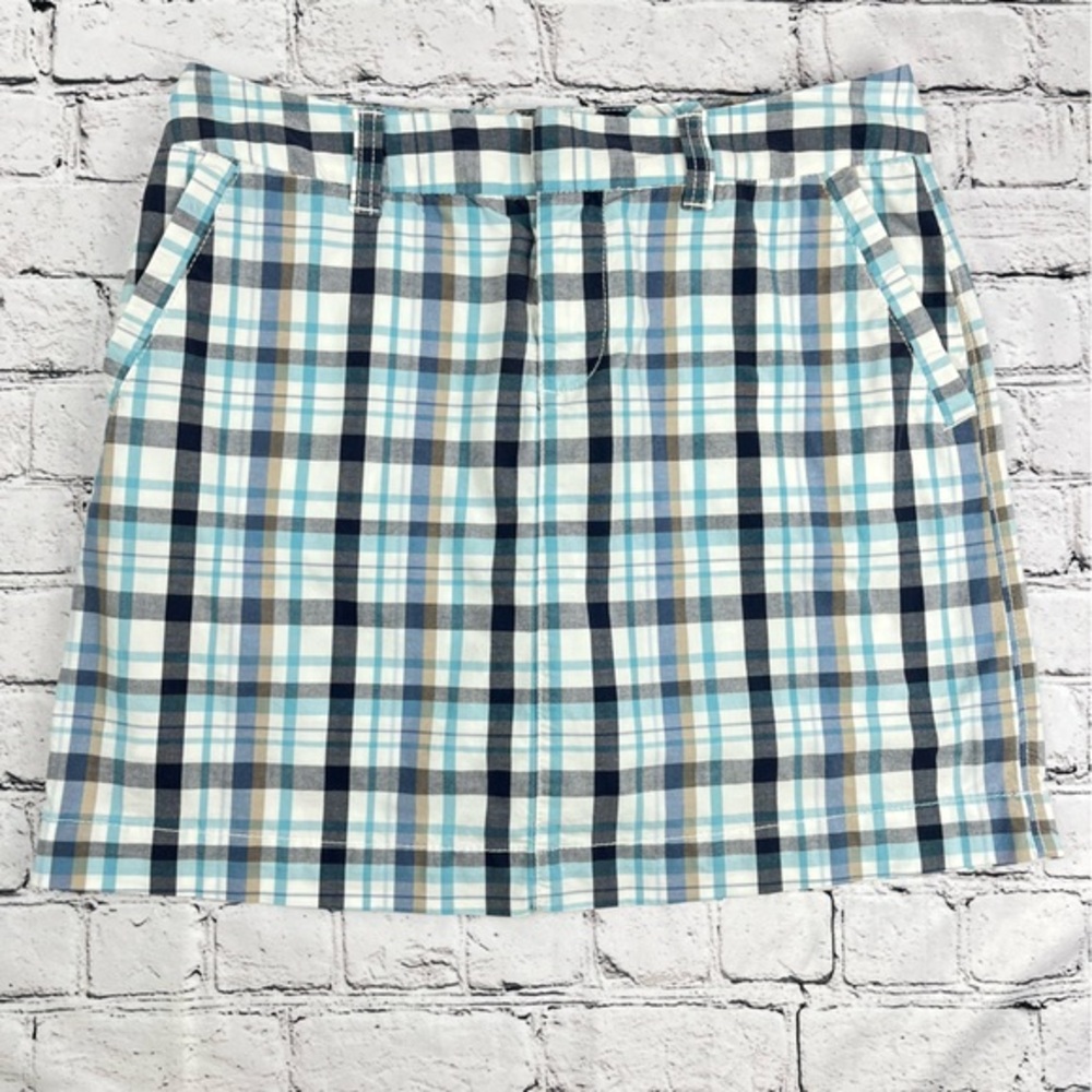 Sonoma Life + Style Plaid Skort Short 6
